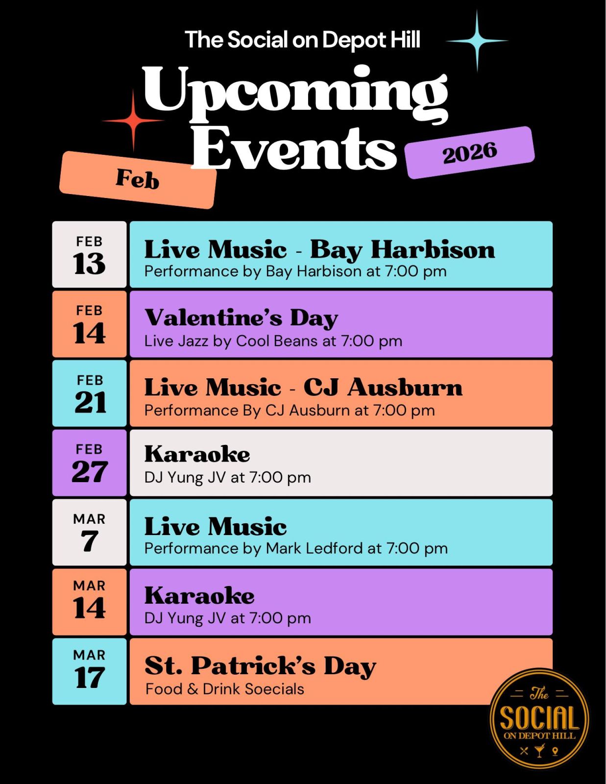 Live Music- CJ Ausburn Event