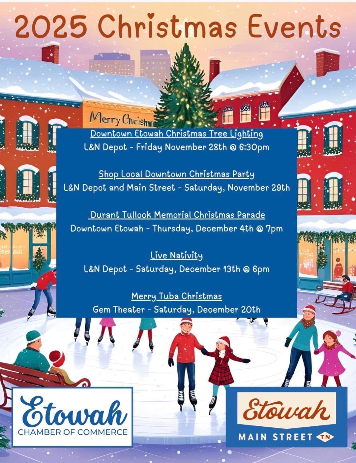 Durant Tullock Memorial Christmas Parade Event