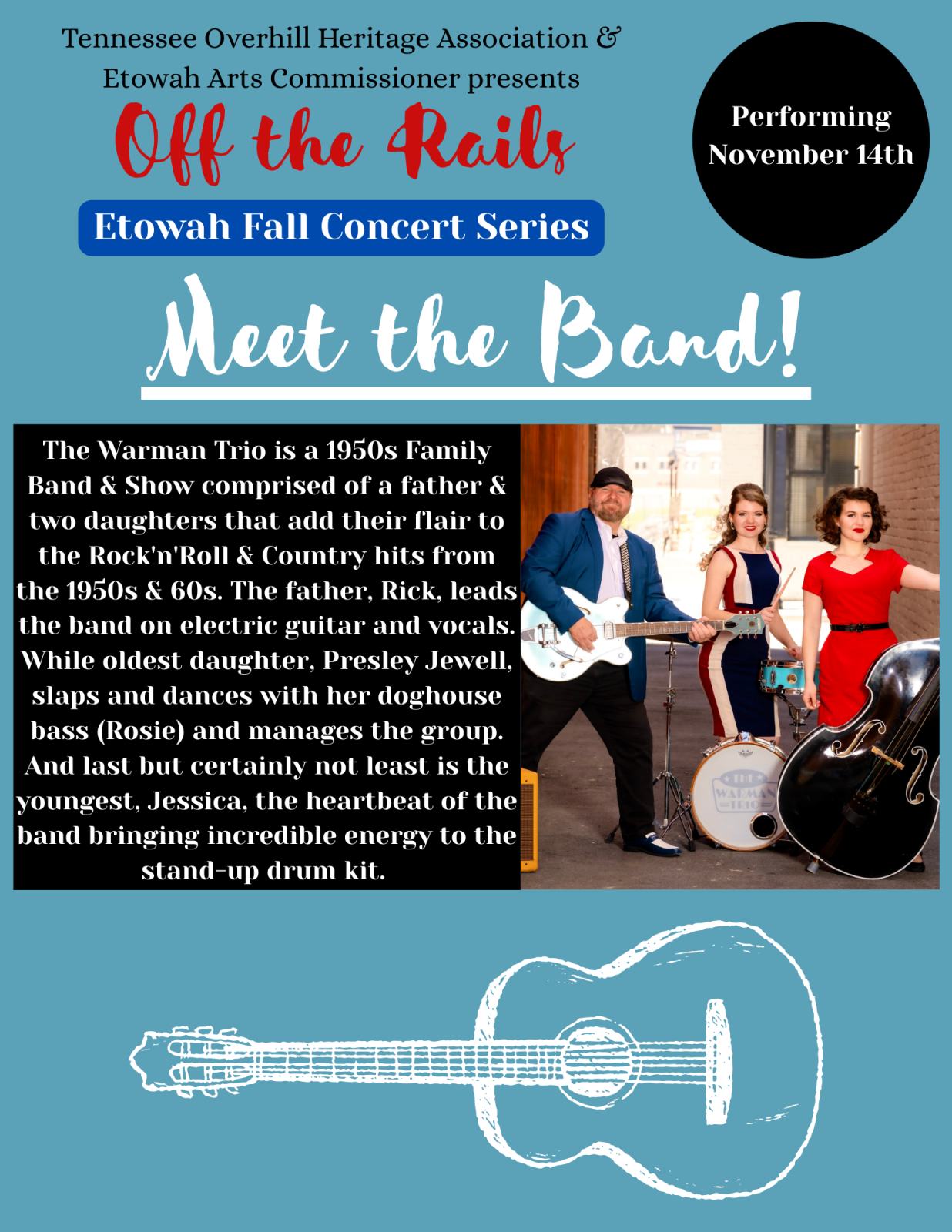 Off the Rails: Warman Trio Event